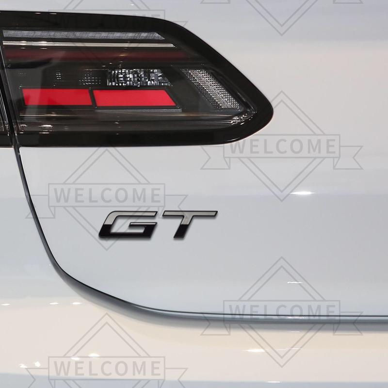 3D Car Stickers GT Emblem Auto Body Badge Trunk Decal For 5008 308 206 3008 2008 4008 RCZ GT Line 208 107 Decoration Accessories