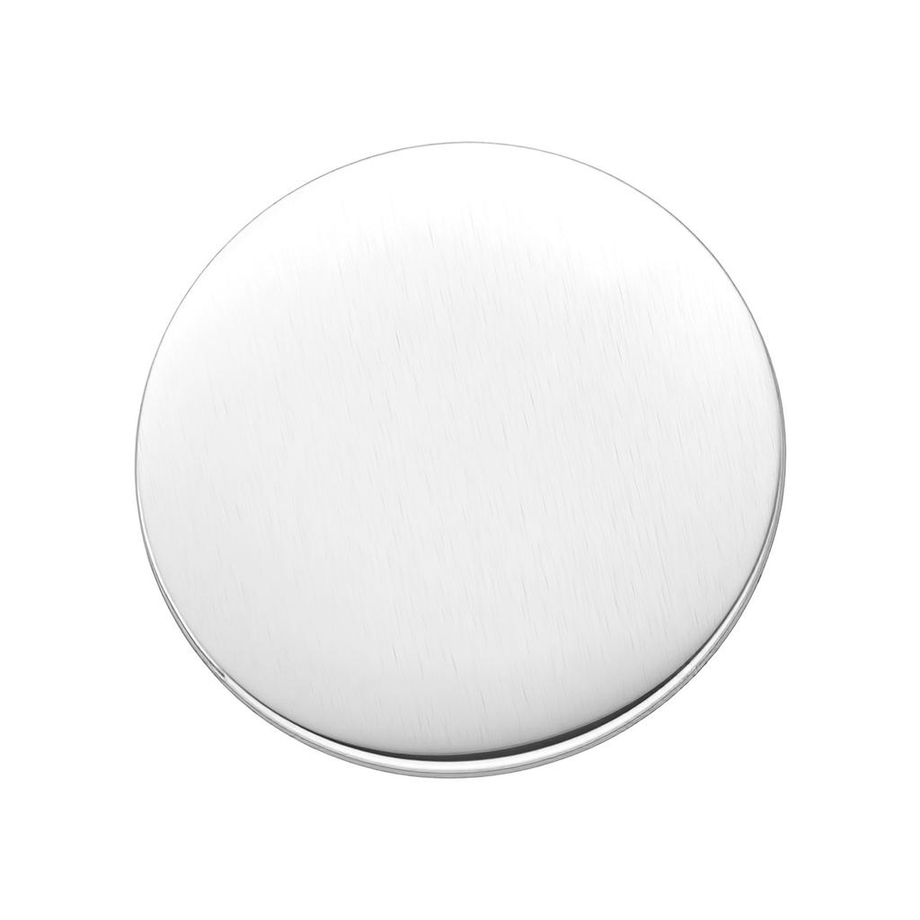 Button Maker Supplies 50 Sets 2.95 in / 75 mm Magnet Button Parts, with Magnetic and Bottle Opener Backs, Metal Shells, Clear Mylar Films, and Blank