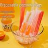 Disposable Popsicle Ice Cream Molds and Bags for Homemade Ice Pops & Crushed Ice Strips