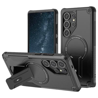 Для Galaxy S25 Ultra портативный держатель-подставка чехол для Samsung Galaxy S25 Ultra S24 Plus 5G магнитный прочный чехол