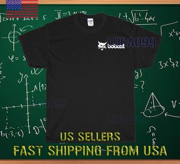NEW SHIRT BOBCAT ANIMAL CAR RACING LOGO T shirt FUNNY SIZE S-5XL