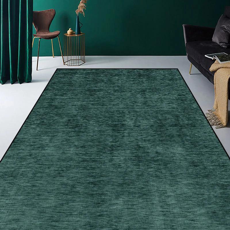 Modern Light Luxury Carpets for Living Room Large Area Green Carpet Hall Sofa Cloakroom Floor Mat Room Doorway Bedside Soft Rug