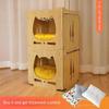Cat Nest Four Seasons Can Be Superimposed Cat Bed House Furniture House Pet Supplies Cat Hammock.