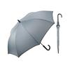 Waterfront Long Umbrella Rain Umbrella Piping Gray 65cm Big But Soft Open Actually Hard Wind Resistant One Touch Main Rib Bone FRP Unisex "Soft Jump"