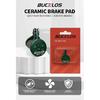 BUCKLOS Ceramic Hydraulic Disc Brake Pads Wear-resistant Low Noise MTB Brake Pad for SRAM AVID BB5 2/4/6/8/10Pair Bike Disk Pads