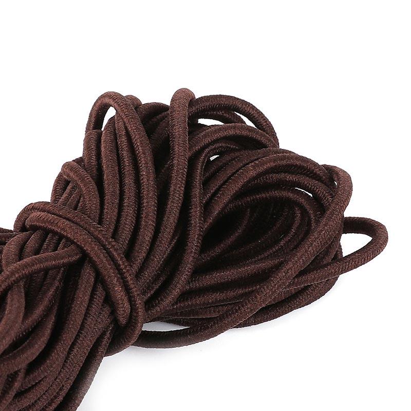 Vogue 2.5mm/2mm 5m/Pack Sewing Tools High Quality Coloured Durable DIY Elastic Band Handmade Sewing Material Accessories Elastic Cord