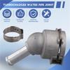 AA92-For BMW 3 Series F35 B48 5 Series G38 330 530 535 Turbocharger Water Pipe Joint Aluminum Alloy