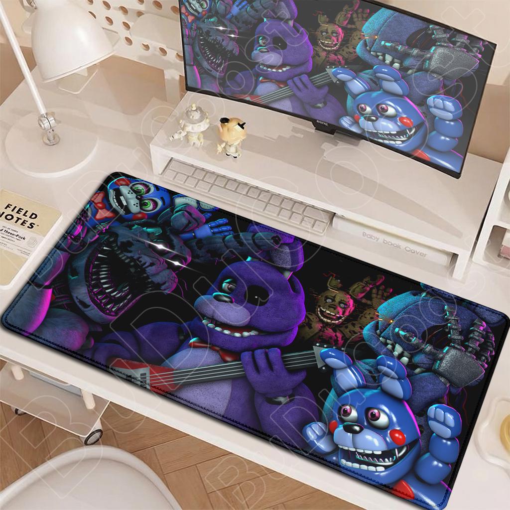 Laptop Esport Gamer Mouse Mat Computer Rubber Accessories Hot Fnaf Five-Nights-At-Freddys Mousepad Large Locking Edge Office Rug