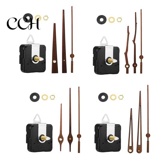 Clock Mechanism 1 Set Accessories Mute Repair Parts Decorative Quartz Movement Pointer Long Shaft DIY Kit for Home