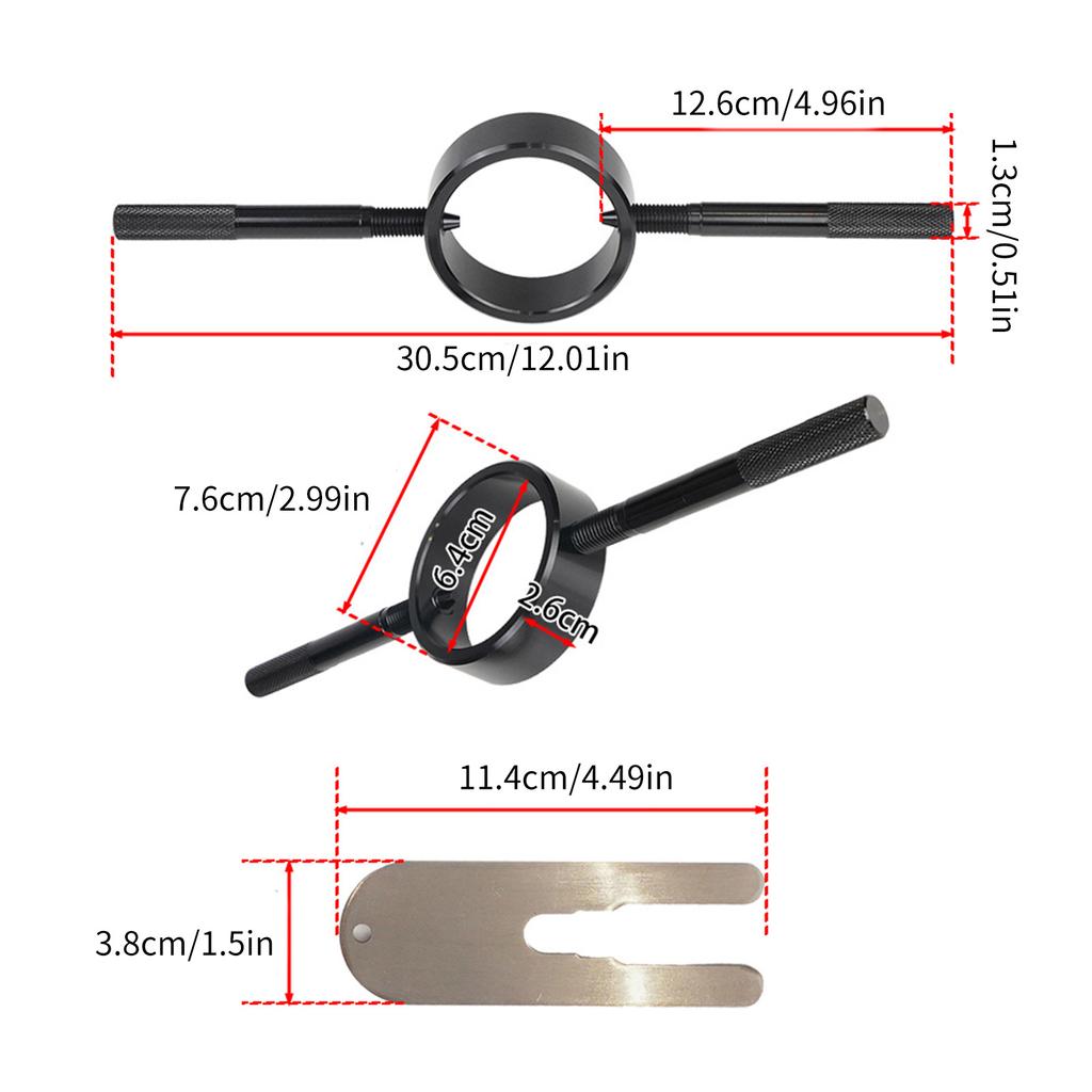 Универсальный инструмент для сжатия пружин вилки мотоцикла/удерживающий демпфер, инструменты для сжатия пружин алюминиевой вилки