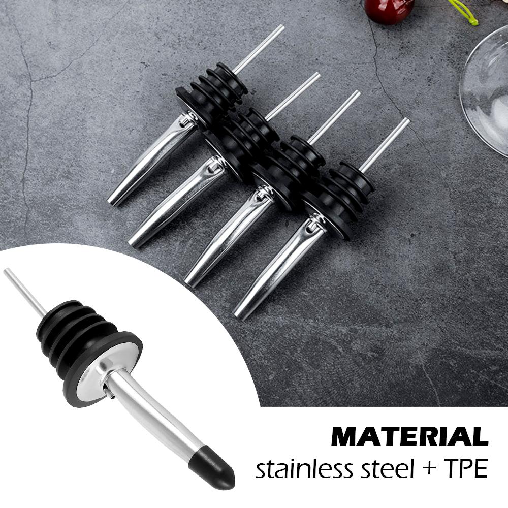 Набор из 12 бокалов для вина из нержавеющей стали, конический бокал для масла, с пылезащитными резиновыми колпачками