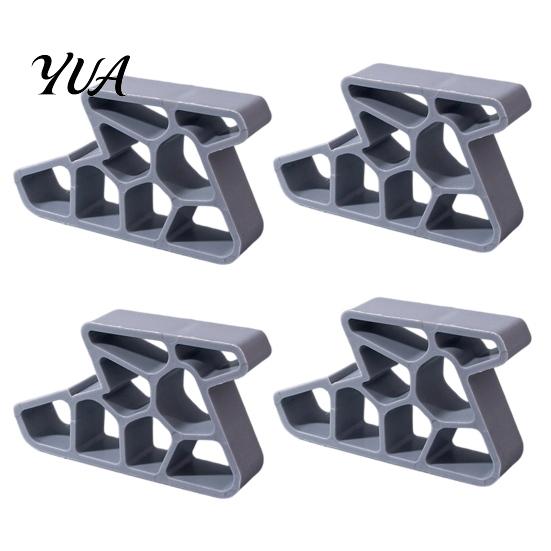 Balcony Door Security Wedge 2/3/4Pcs Window Stopper with Track Lock, Heavy Duty Safety Lock Wedge, No-Tool Installation Stop Portable Sliding