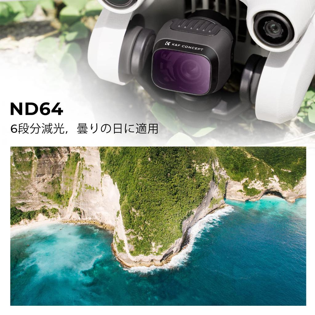 Concept DJI Mini 3 Mini 3 Filter ND1000 Filter ND Filter Water Repellent Drone Lens Filter K&F Pro/DJI Anti-Scratch