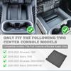 Center Console Organizer Compartment for 2020-2025 Silverado/Sierra 2500/3500HD/ 2019-2025 Chevy Silverado 1500/GMC Sierra 1500