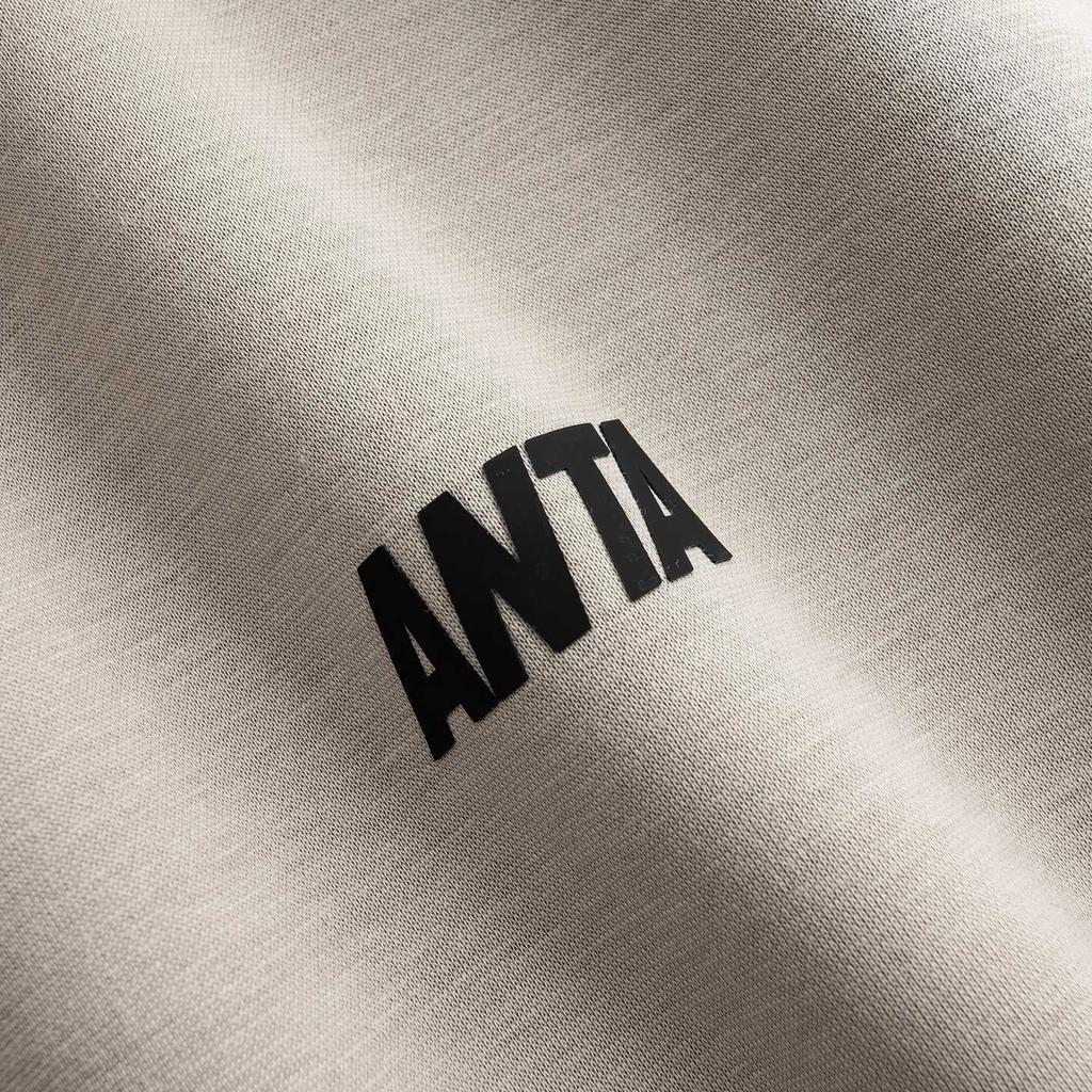 Anta Тренировки на открытом воздухе Городские поездки Универсальный Простой Удобный На молнии Воротник-стойка Теплый Флисовый Вязаный Повседневный Спортивный костюм Мужской костюм 952617202N-3