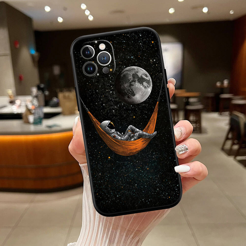 Astronaut Space Moon Phone Case for Xiaomi Poco C40 C51 C50 C55 C65 C71 C75 C85 F8 F7 F6 F5 F3 F2 X7 X6 X4 X3 M7 M6 M5 M4 M3 M2 Pro