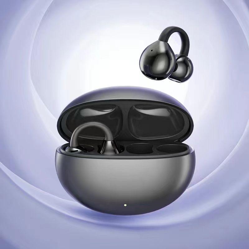2025 M91 Клипсы на ухо TWS Костная проводимость Bluetooth Наушники: 3D Стерео, Полностью Беспроводные для Бега и Игр.