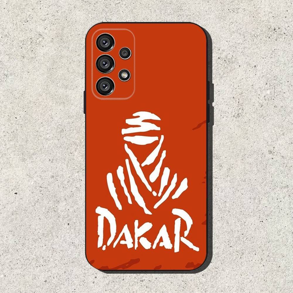 Чехол для телефона с логотипом Rally D-Dakar Для Samsung S25, S24, S21, S22, S23, S30, Ultra, S20, Plus, Fe, Lite, Note, 10, 9, 5G Черный Чехол