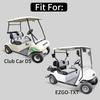Golf Cart Fashion Design Heat Washable Polyester Mesh Cloth Seat Cover For Club Car DS & EZGO TXT