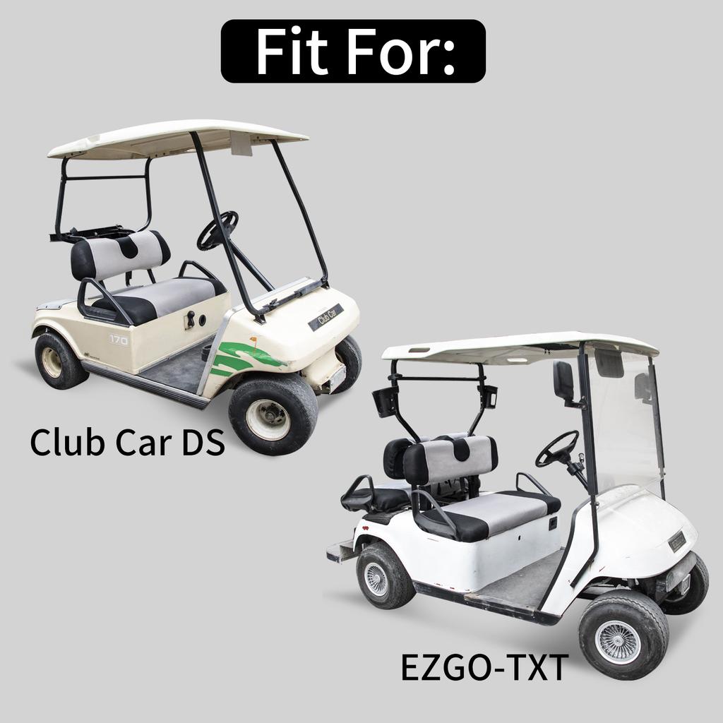 Golf Cart Fashion Design Heat Washable Polyester Mesh Cloth Seat Cover For Club Car DS & EZGO TXT