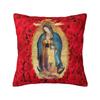Virgin Mary Of Guadalupe Cushion Cover  cm Soft Religious Art Throw Pillow Case Bedroom Decoration Bedding Sofa Pillowcase