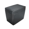 Tsuchiya Yac Swing Dust Car Trash Can, Black, 1.2 Gallons, ZE-1