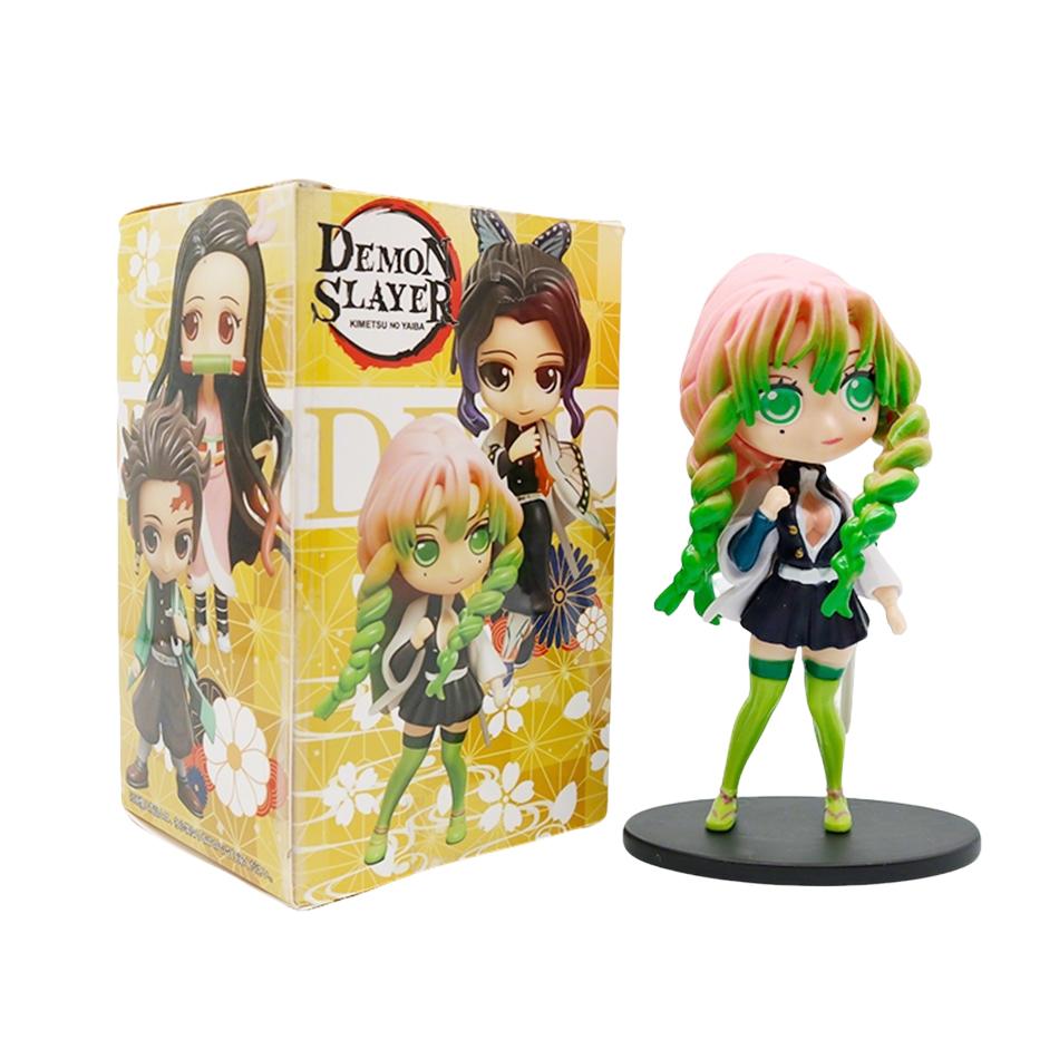 Новое аниме 13 см, фигурка убийцы демонов Nezuko Tanjirou Zenitsu Inosuke Kyoujurou Giyuu Kawaii Qposket, модель из ПВХ, игрушки, подарок для детей