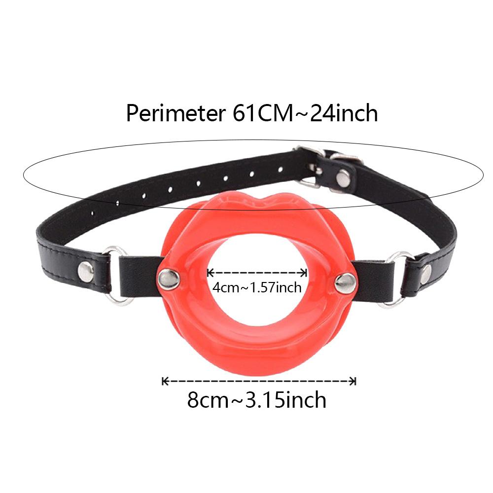 BDSM Adult Games Open Mouth Gag Sextoy Exotic Accessories Sex Toys For Women Soft Safety Silicone