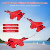 Самолет на радиоуправлении SU35 RC Самолет Пенопластовый Самолет со светодиодной подсветкой 2,4G Радиоуправление EPP Истребитель Планер Игрушка для полетов на улице Подарок