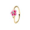 and popular s925 silver sparkling butterfly bee love fashionable and exquisite ring suitable for attending cocktail