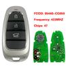 Part Number 95440-CG140 CG050 CG140 K5012 For Hyundai Staria  Smart Remote Key 3 Buttons 433MHz 47 Chip FCC FOB-4F25