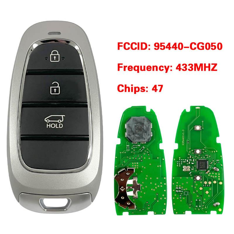 Part Number 95440-CG140 CG050 CG140 K5012 For Hyundai Staria  Smart Remote Key 3 Buttons 433MHz 47 Chip FCC FOB-4F25