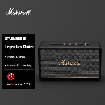 Marshall Домашний Bluetooth-динамик Stanmore III, Bluetooth 5.2, штекер CN (адаптер в комплекте)