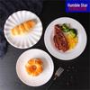 Qianxing A8 White Melamine Dinner Plates