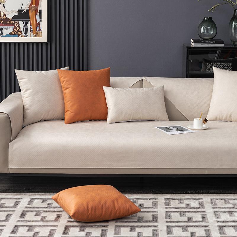Технология ткань чехол для дивана утолщенный водонепроницаемый барьер для мочи диван подушка наволочка посылка диванная подушка мягкая ткань искусство