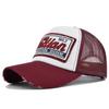 Высококачественная Бейсболка Snapback из Хлопка Мужская Женская Hip Hop Кепка Тракерная Сетчатая Дышащая Кепка Для Защиты от Солнца на Открытом Воздухе Кепка Snapback
