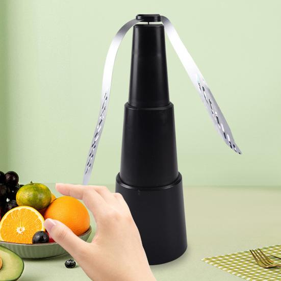 Вентилятор отпугиватель мух со светоотражающей полосой, перезаряжаемый через USB, для кемпинга, рыбалки, пикника, в помещении