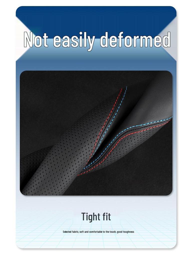 Steering Wheel Cover for BMW 2024 3, 4, 5, 7 Series, 2025 3 Series 325Li/330, X3