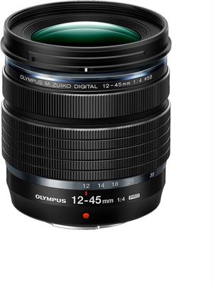 Объектив OLYMPUS Micro Four Thirds DIGITAL ED PRO Стандартный зум-объектив и легкий M.ZUIKO 12-45mm F4.0 - Пылезащищенный, Влагозащищенный, Компактный,