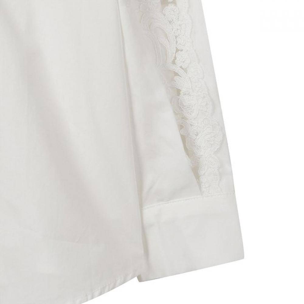 Ggpx Shoulder Lace Detail Shirt  Gq2sh048f 