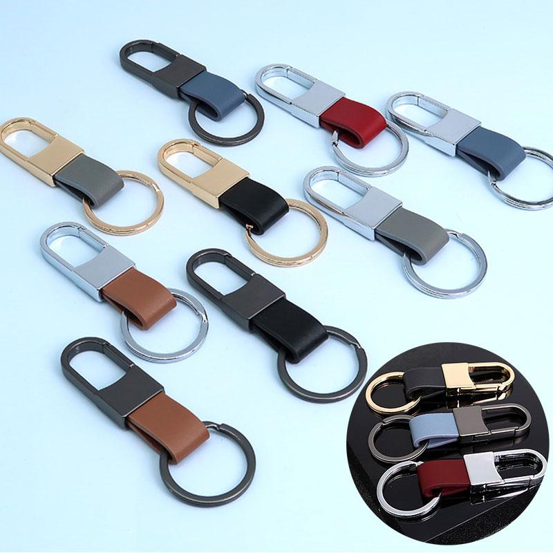 1PC PU Leather Keychain Jewelry Gift Car Keyring Keyholder Casual Key Chain Fashion Multiple Options Available