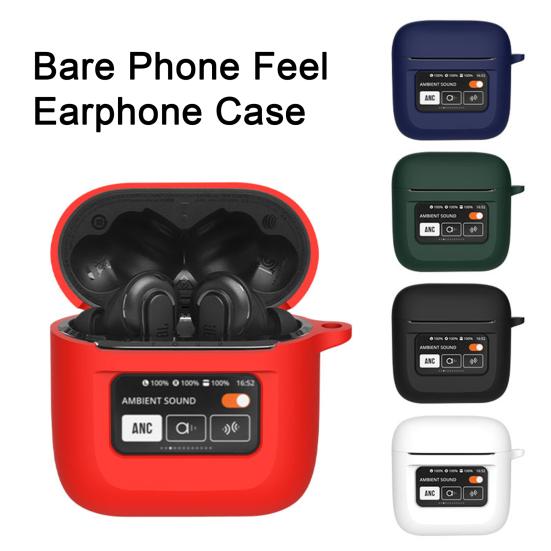 Силиконовый чехол для наушников-вкладышей, совместимый с Bluetooth, для AirPods, противоударный, беспроводной, крышка для зарядного кейса, с экраном, защитный чехол для наушников