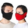 Fashion Winter Half Face Mask Thermal Fleece Ear Mouth Cover Neck Warmer Windproof Cycling Snowboard Ski Hiking Sport Scarf Unisex