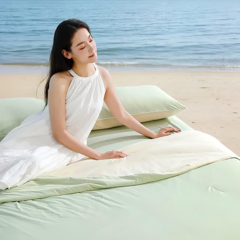 Mercury Home Textiles Dual-Sensation Deep Sleep Summer Quilt