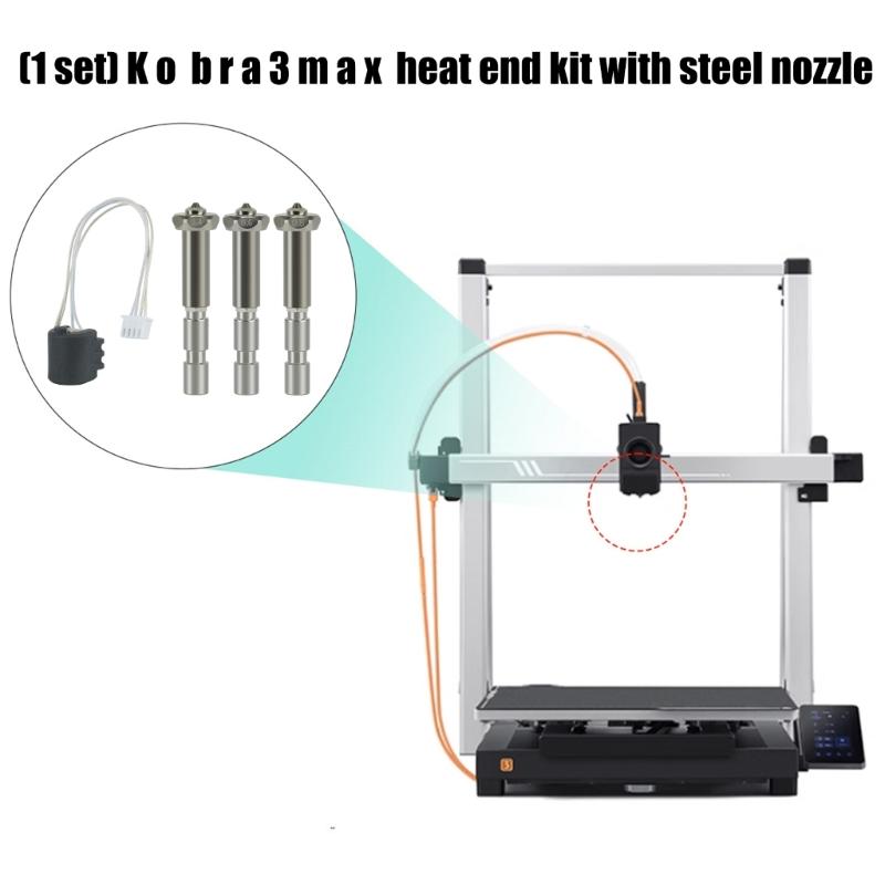 3D Printer Hotend Upgrades Kit for 3 Precisions Temperatures Control And Fast Speed Compatibility