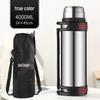 6L Large Capacity Outdoor Men's 304 Stainless Steel Vacuum Insulated Thermos Bottle