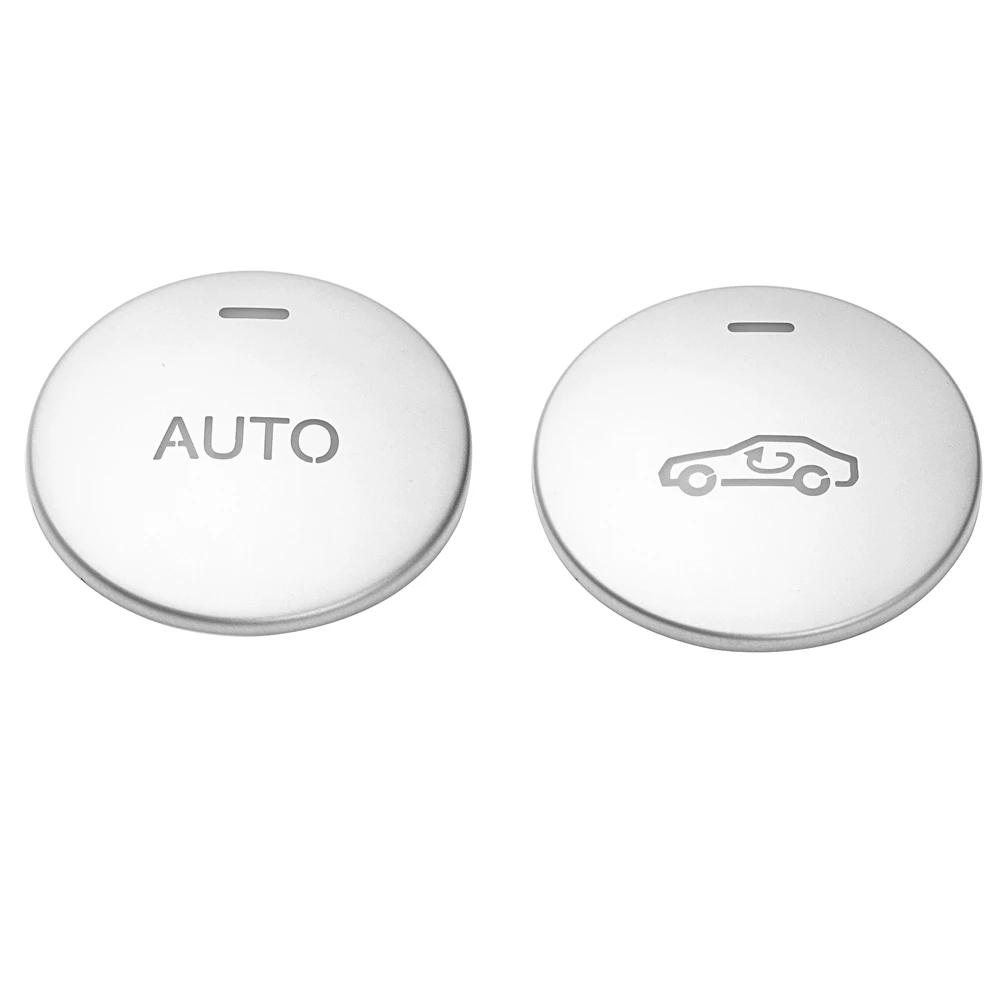 ABS автомобильная консоль AC Media Volume Авто кнопки блестки крышка наклейки отделка подходит для Mercedes Benz CE CLS GLK Class W204