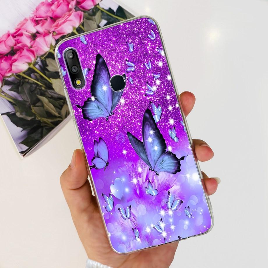 Case for Asus ZenFone Max Pro M2 ZB631KL ZB631KL Capa Soft Silicone Transparent TPU phone Back Mask protecive Cover Jelly Paint