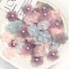 30/50Pcs Artificial Pearl Flower Clothing Accessories Furniture Living Room Decoration Wedding Fruit Tray Outdoor Garden Decor