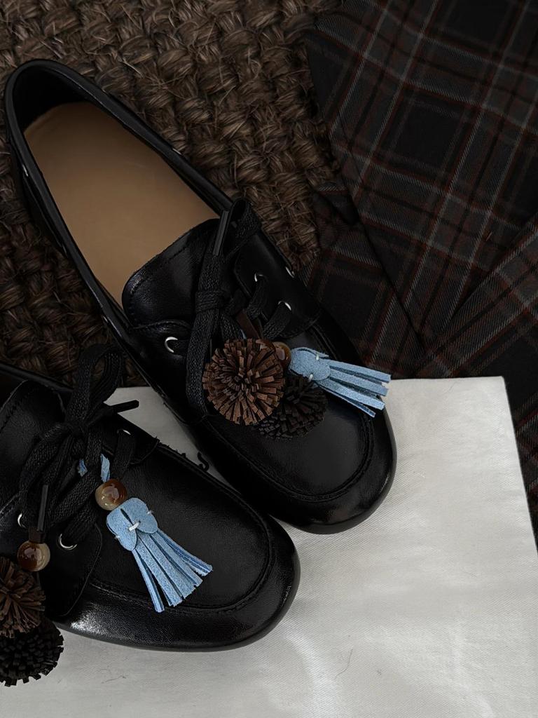 MARCO&JOYCE Women's Autumn Loafers - Fashionable Soft Sole One-Step Shoes